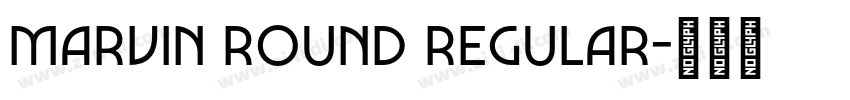 marvin round regular字体转换